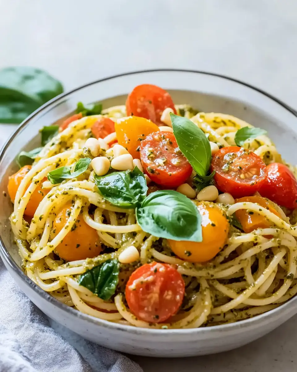 Spaghettisalat mit Pesto: Bestes Rezept für Gaumenfreude 6
