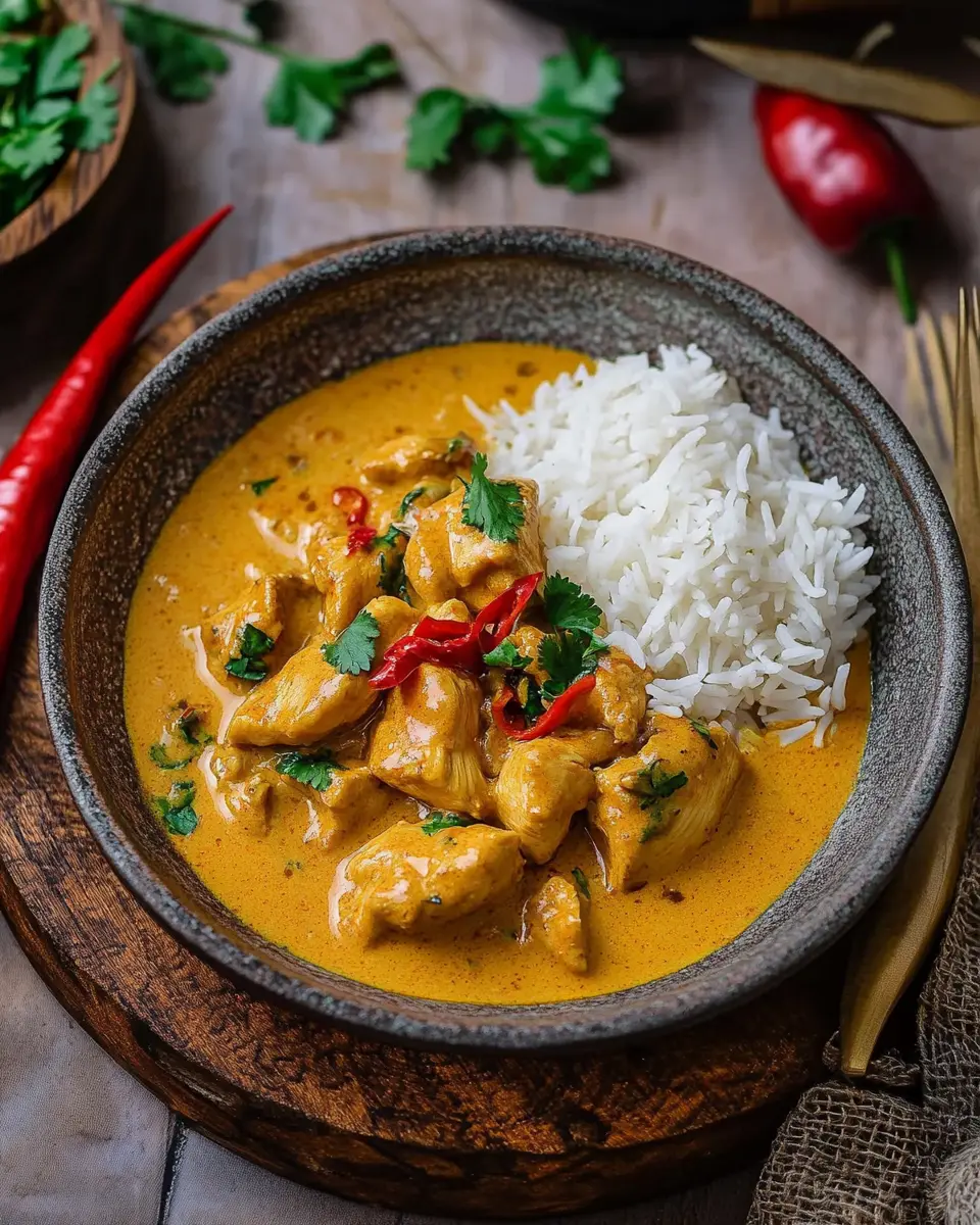 Einfaches Hühnchen-Curry: Asiatisch, cremig & voller Genuss 6 kzgo6wpuk2j2eqpff3fg