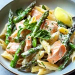 PASTA MIT SPARGEL and LACHS Rezept – Cremig & Schnell First Image First Image