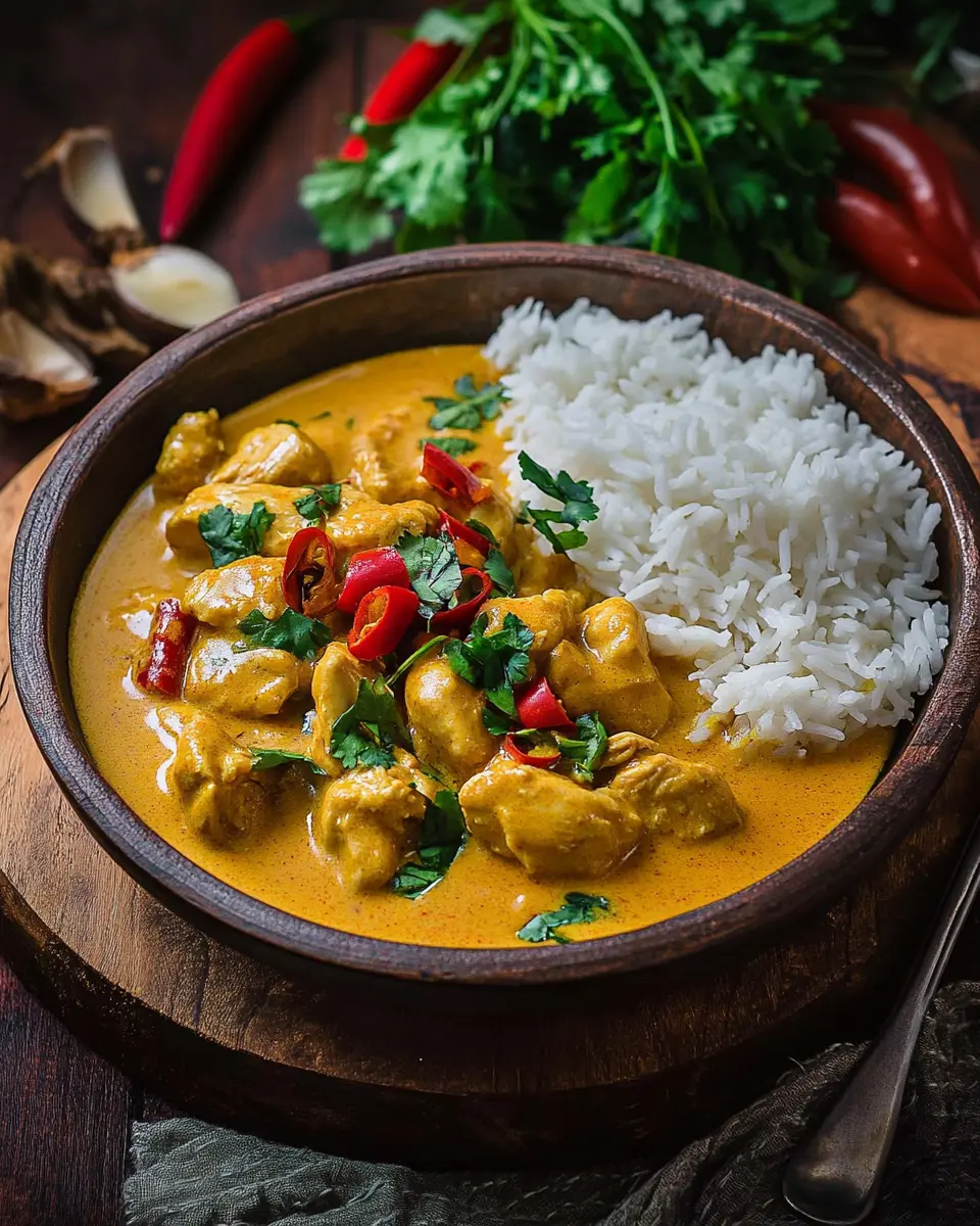 Einfaches Hühnchen-Curry: Asiatisch, cremig & voller Genuss 5