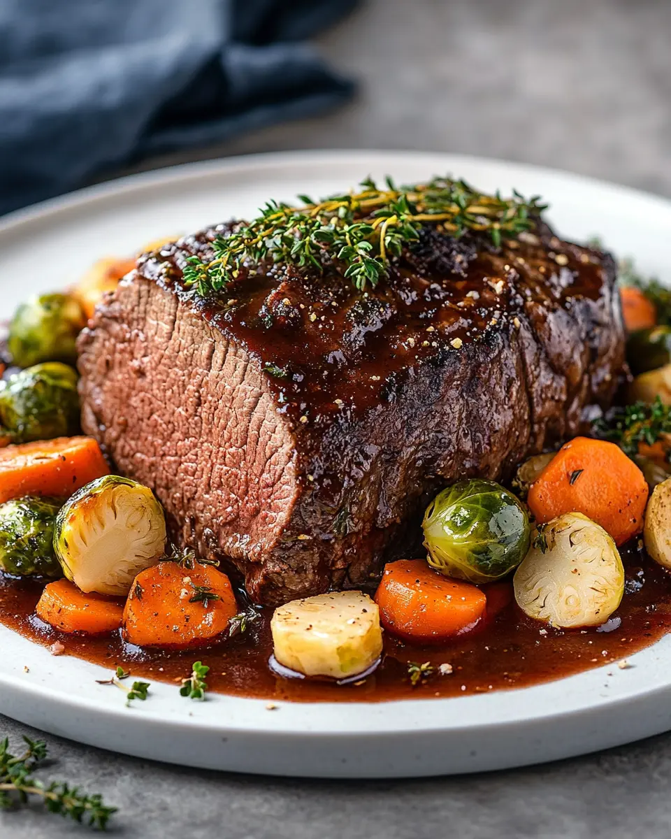 Rinderbraten in Rotweinsauce: Indulgent Comfort with Winter Veggies 5