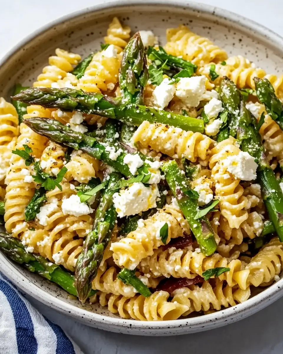 Feta Spargel Pasta Rezept: Cremig, Schnell & Irresistible! 7 rr88lcbwc2n5lkg3fi6p