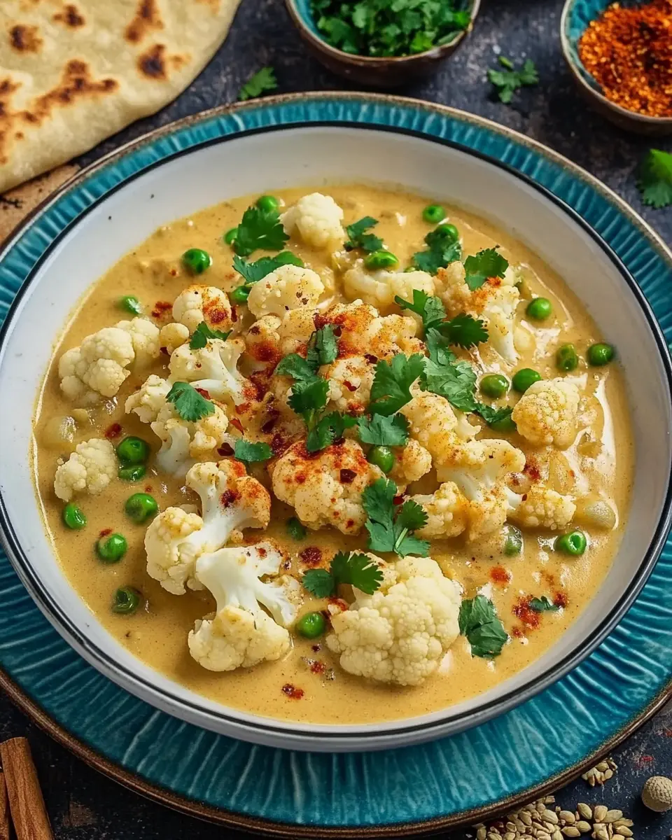 Cremiges Blumenkohl Curry: Indulgent Coconut Delight at Home 5