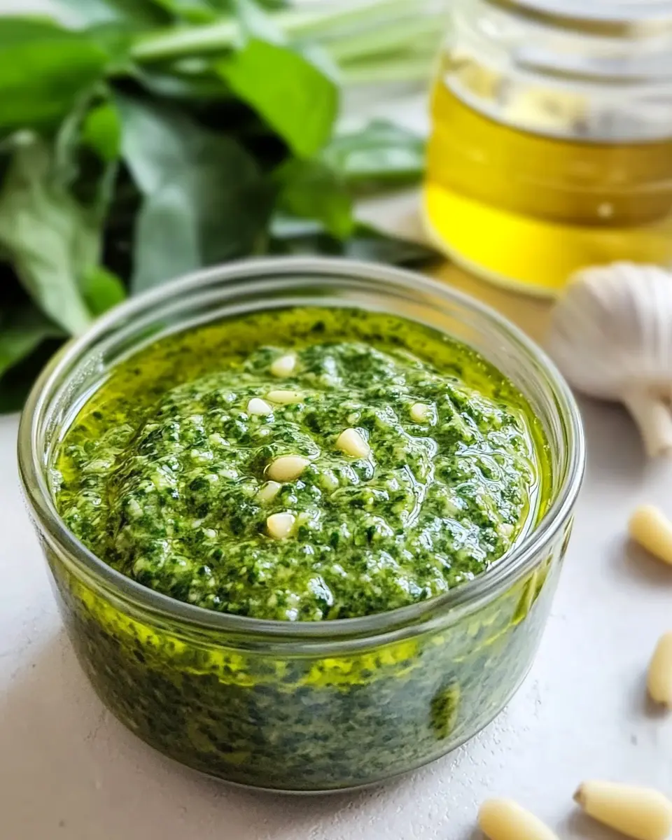 Bärlauch Pesto und Bärlauch Öl: Einfaches, Frühlingsfrische Rezept 5 s4nsl0dkegbnghcv119o
