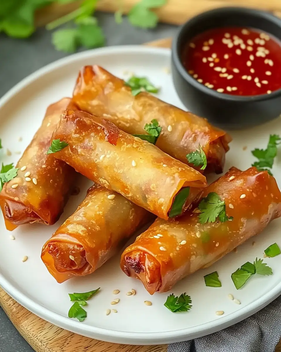Crispy Frühlingsrollen: Irresistibly Easy Airfryer Delight 6