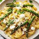 Feta Spargel Pasta Rezept – Cremig & Schnell First Image