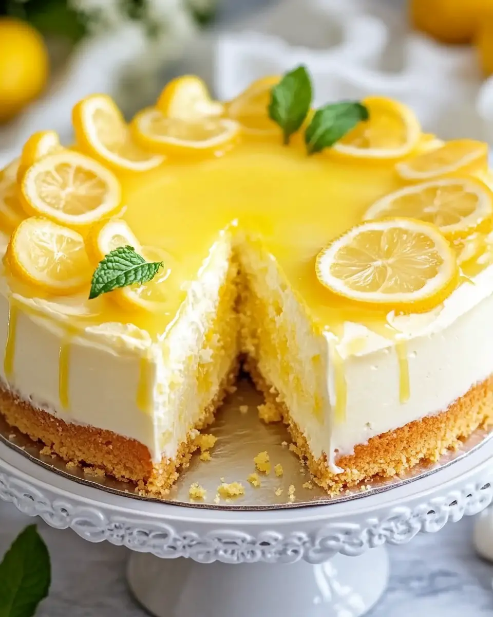Zitronen Joghurt Torte: Irresistibly Light and Refreshing Delight 6