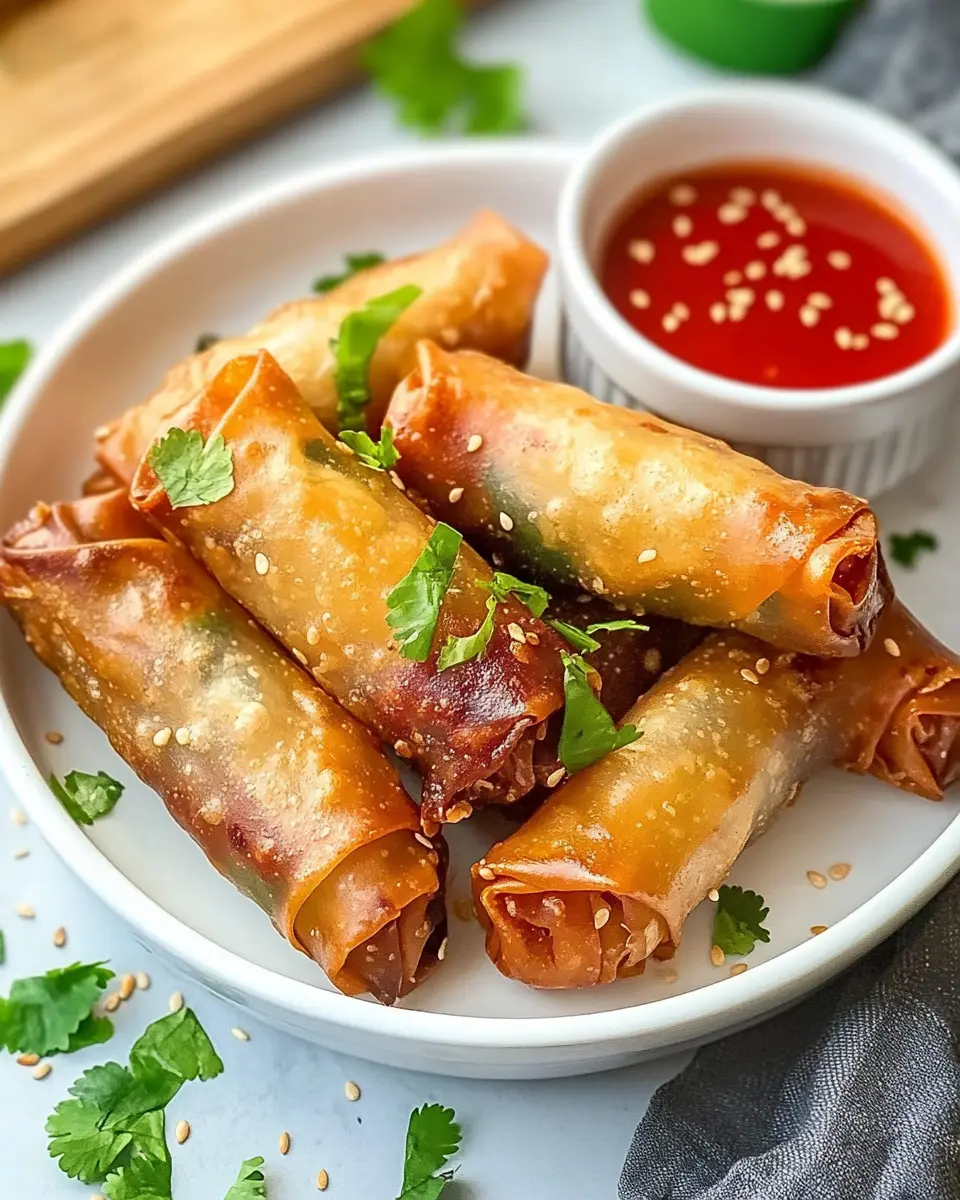 Crispy Frühlingsrollen aus dem Airfryer – Knusprig & Einfach First Image