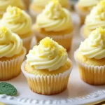 Zitronige Mini Cupcakes First Image