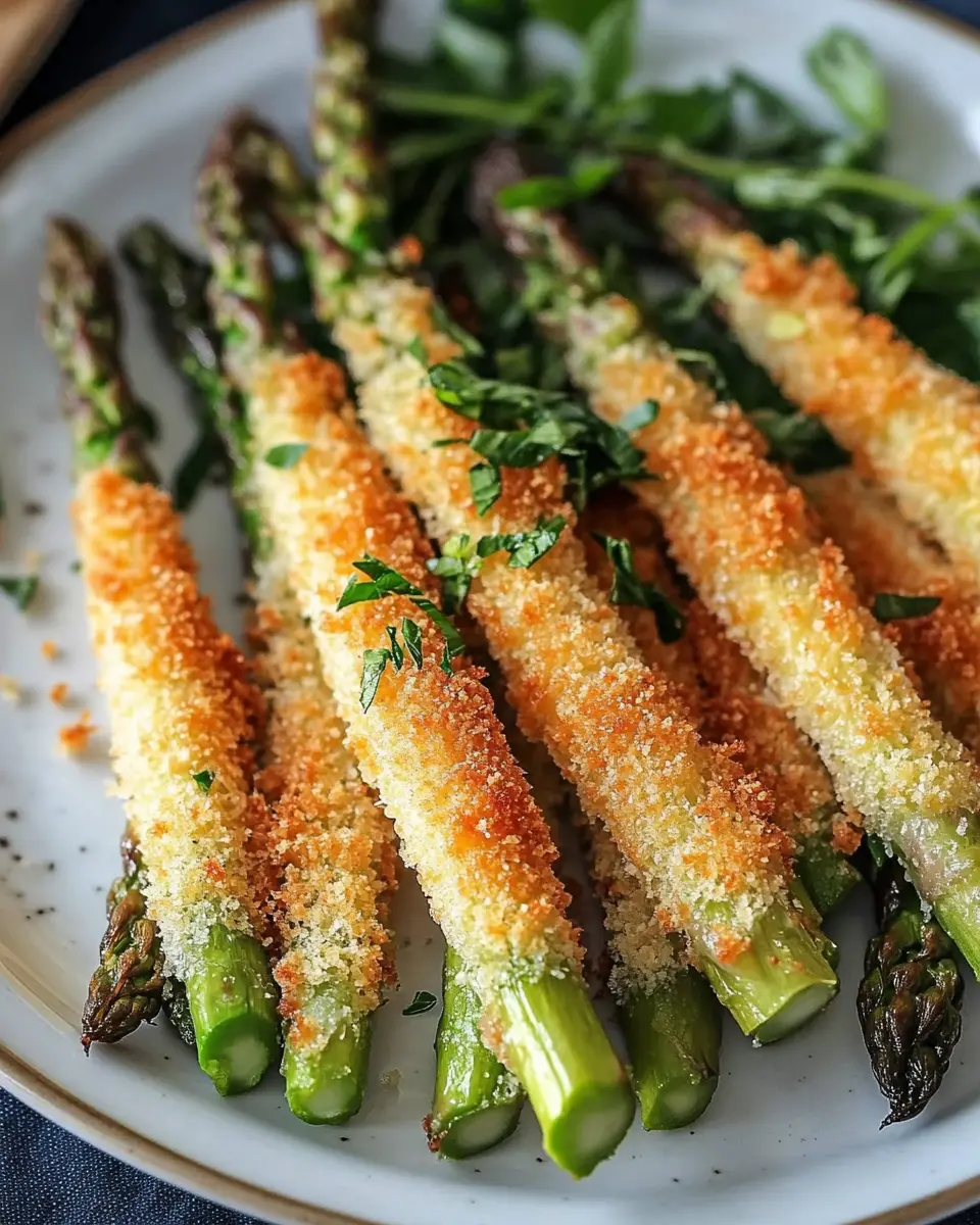 Knuspriger Parmesan Spargel: The Best Crispy Veggie Treat