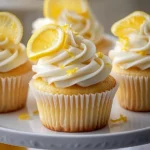 Zitronen Buttermilch Cupcakes – Saftig & Cremig First Image