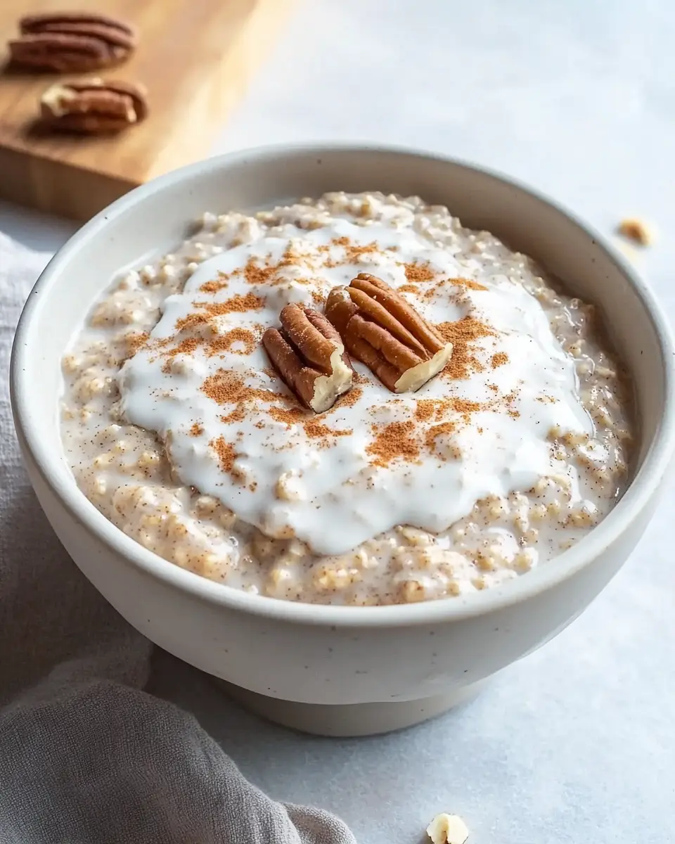 Cinnamon Roll Overnight Oats: Irresistibly Creamy Bliss!