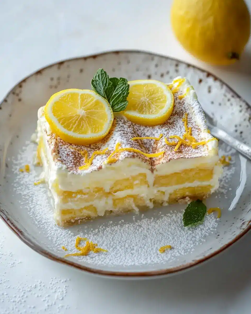 Zitronen Tiramisu Rezept – Einfach & Cremig für den perfekten Genuss 6