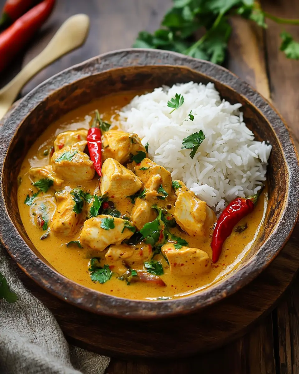 Einfaches Hühnchen-Curry: Asiatisch, cremig & voller Genuss 7
