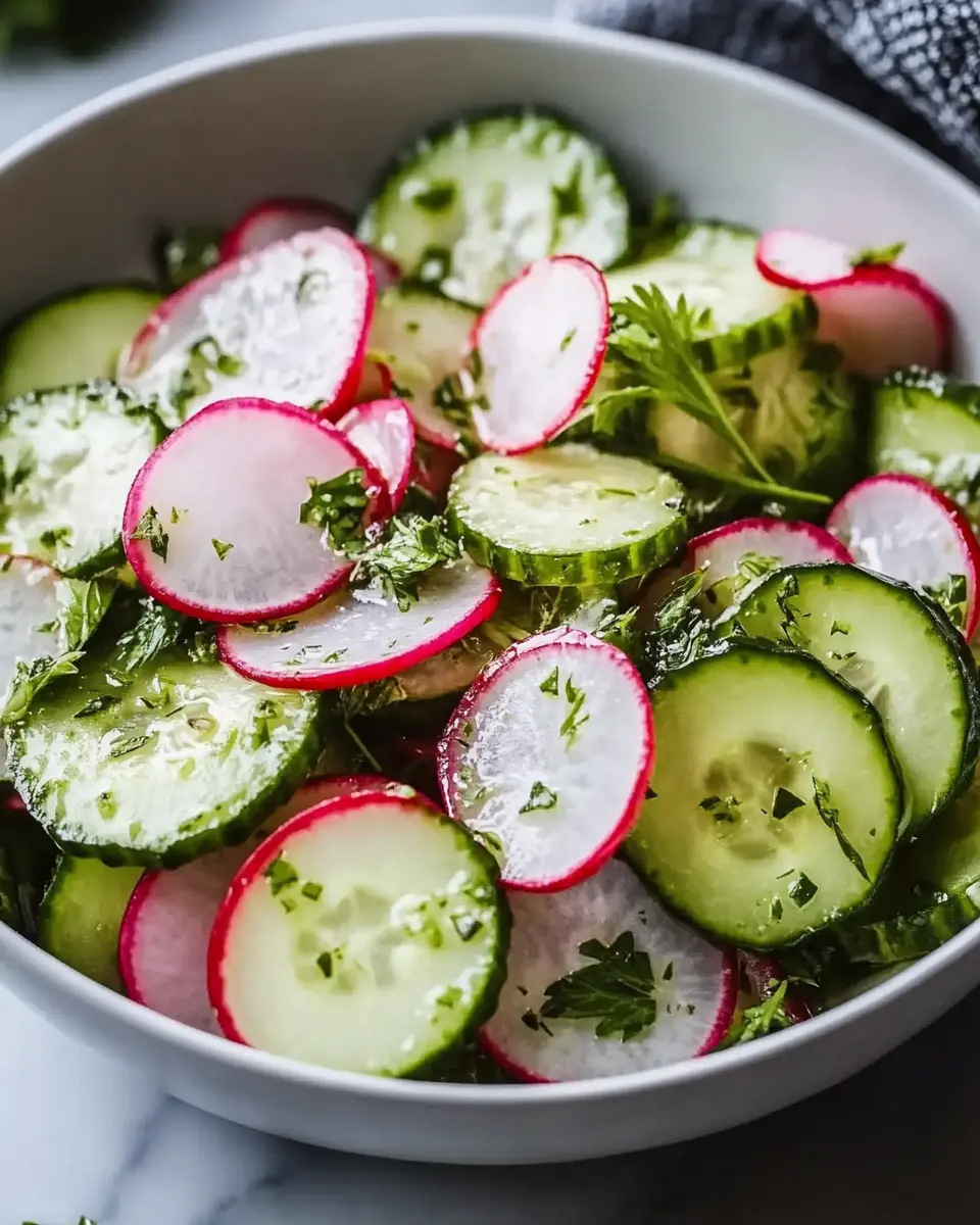Frischer Gurken Radieschen Salat: Easy, Refreshing Bliss! 7
