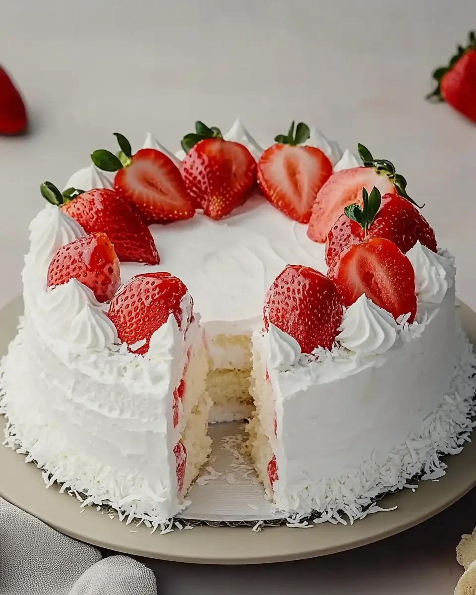 Erdbeer Raffaello Torte: Einfaches Cremiges Rezept für Genuss 7