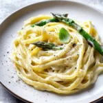 Frischkäse Pasta mit grünem Spargel – 25 Minuten für den perfekten Genuss First Image First Image
