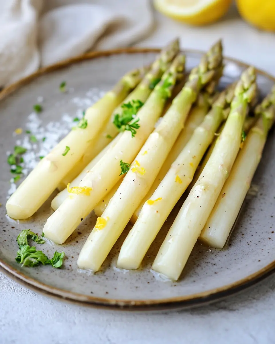 Weißer Spargel Heißluftfritteuse: Aromatisch, Einfach & Schnell 7 bvmtevlufvts5u3sbghn