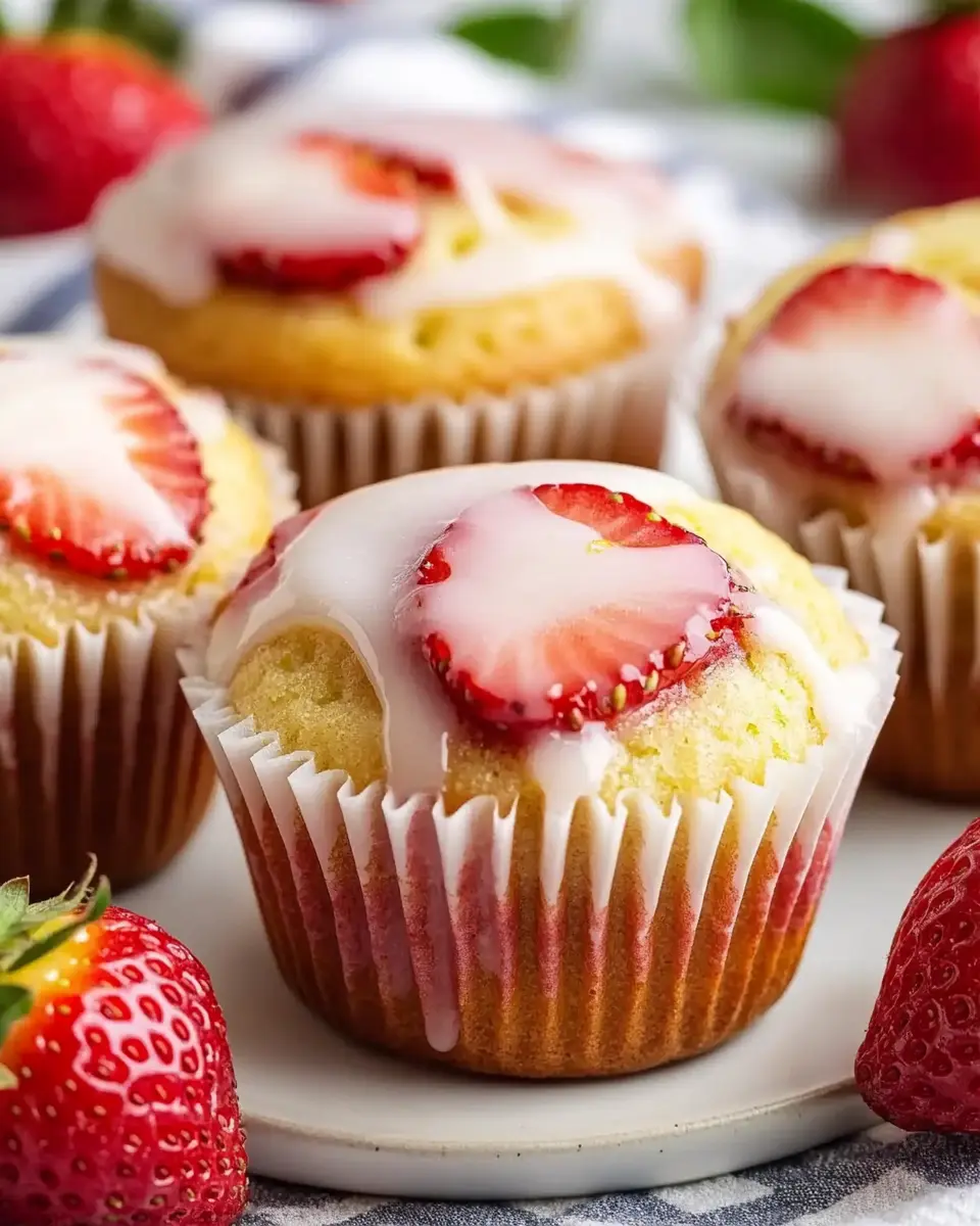 Saftige Erdbeer Muffins: Bestes Rezept mit Zitrone & Vanille 7