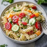 Nudelsalat mit Joghurt – Der perfekte Sommer-Salat für Grillabende First Image