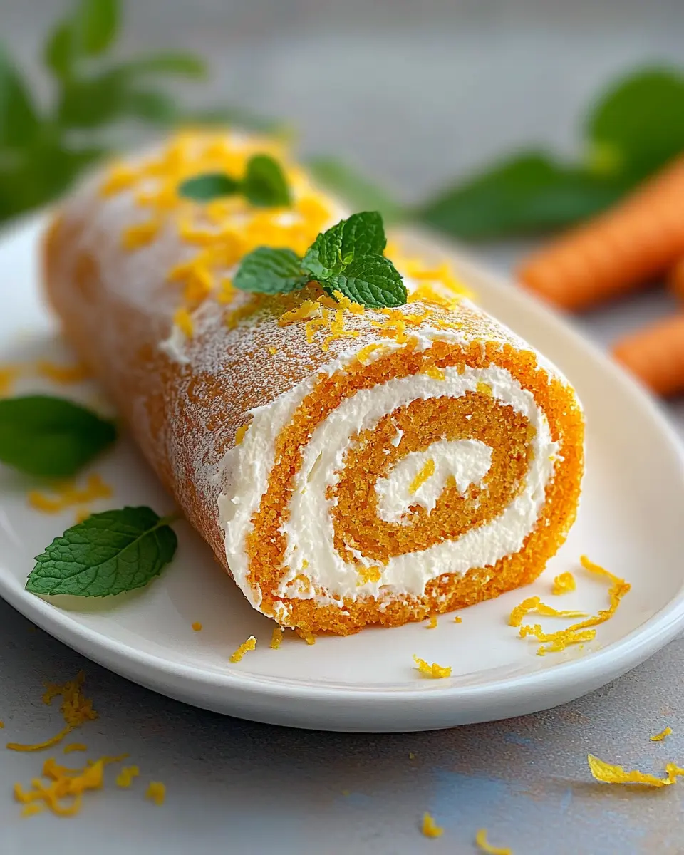 Möhrenrolle mit Zitronencreme: The Best Sweet Escape
