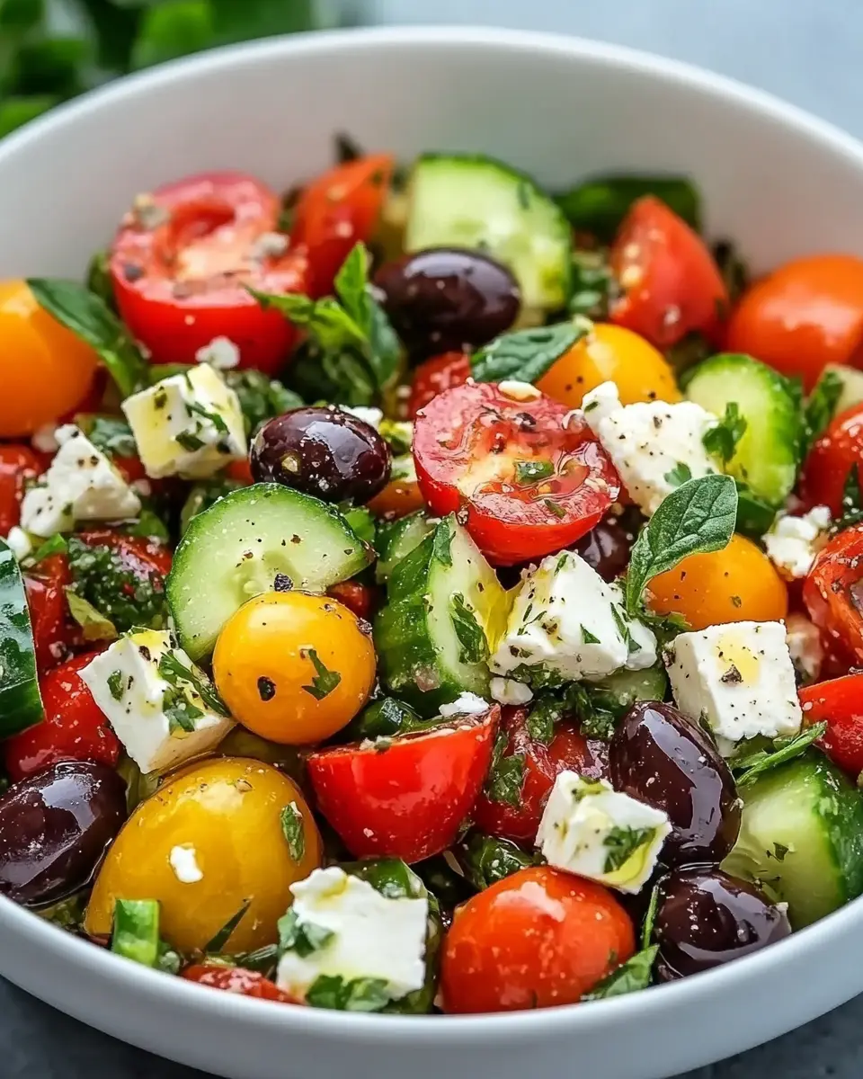 Mediterraner Salat zum Grillen: Bestes Rezept für Genuss!