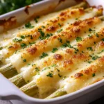 Weißer Spargel im Ofen mit Käse – einfach & überbacken First Image First Image