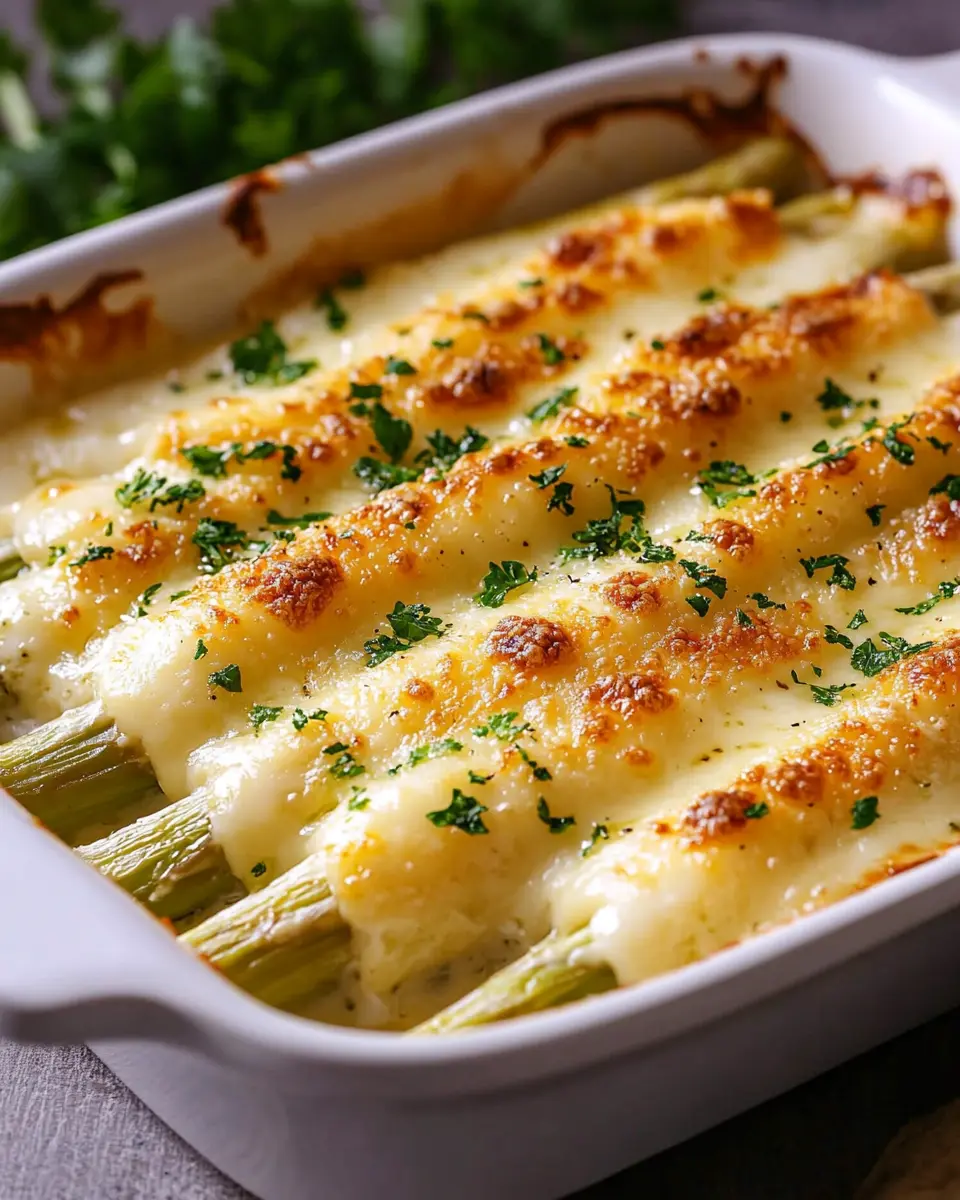 Weisser Spargel im Ofen: Easy Cheesy Bake for Ultimate Comfort