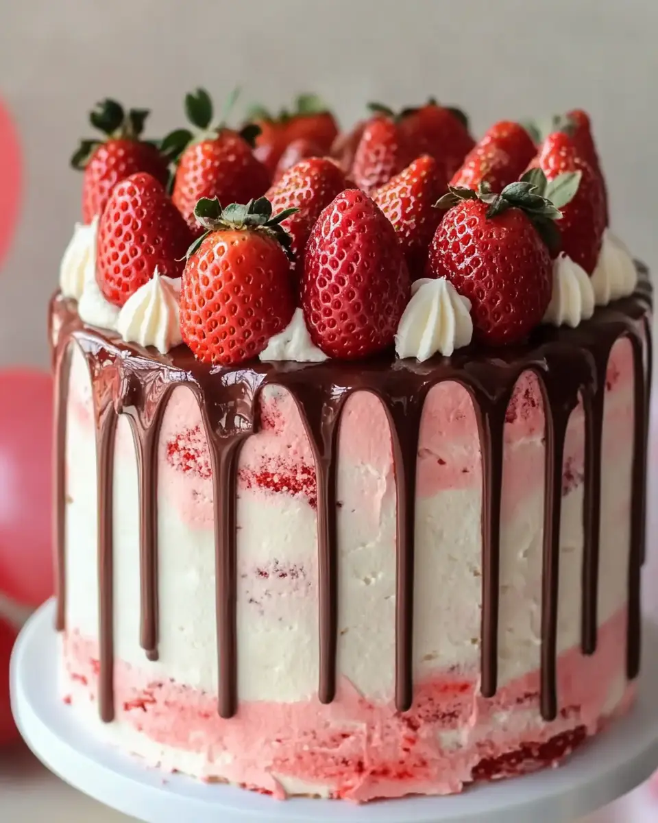 Erdbeer Torte mit Drip: Die beste Geburtstagstorte ever! 6 my4ako7jeqfg0ljkjh6s