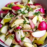 Radieschen Apfel Salat – Ein Frischer und Gesunder Genuss für Jede Mahlzeit First Image