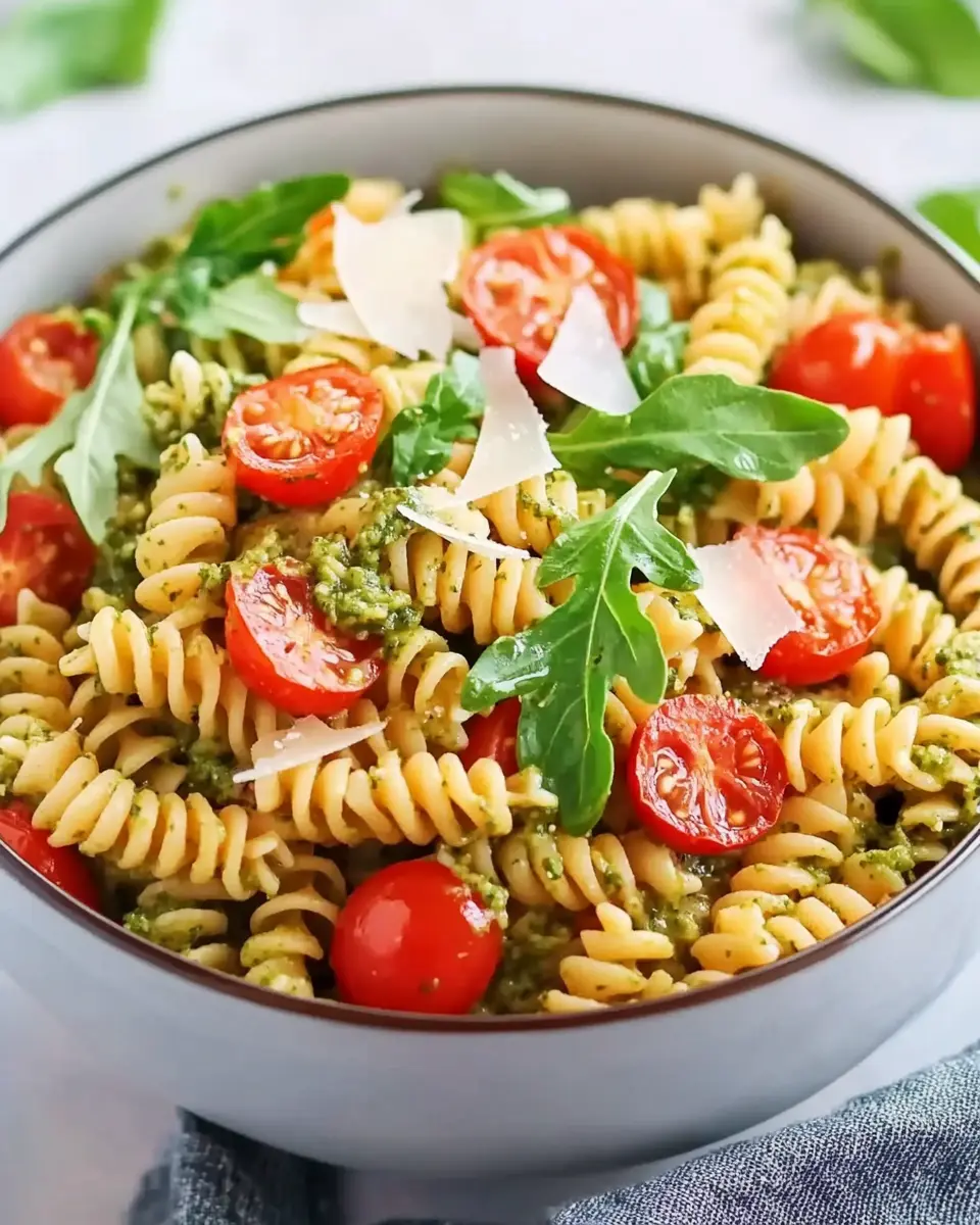 Nudelsalat mit Pesto und Rucola: Einfacher Sommergenuss Delights 7