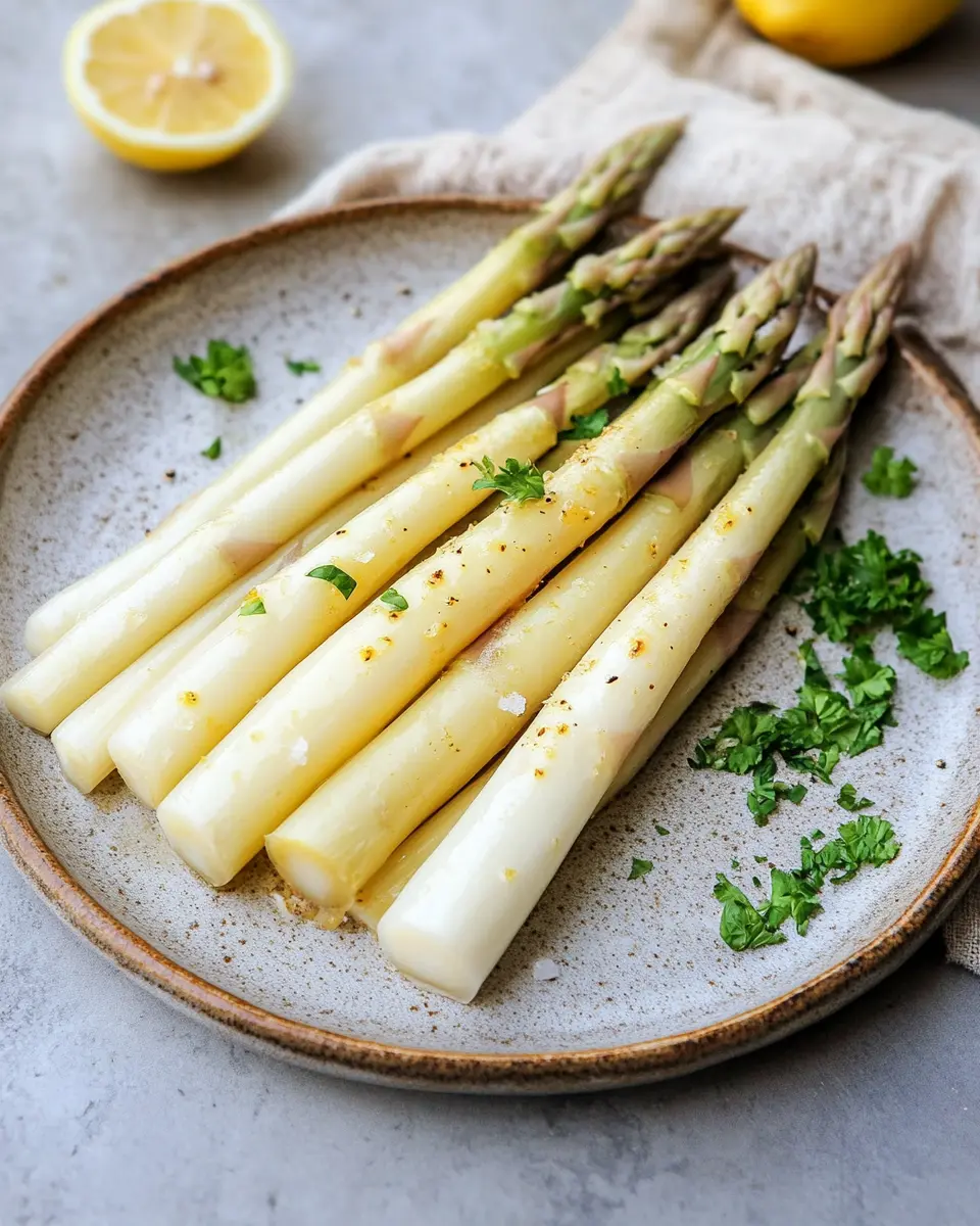 Weißer Spargel Heißluftfritteuse: Aromatisch, Einfach & Schnell 6