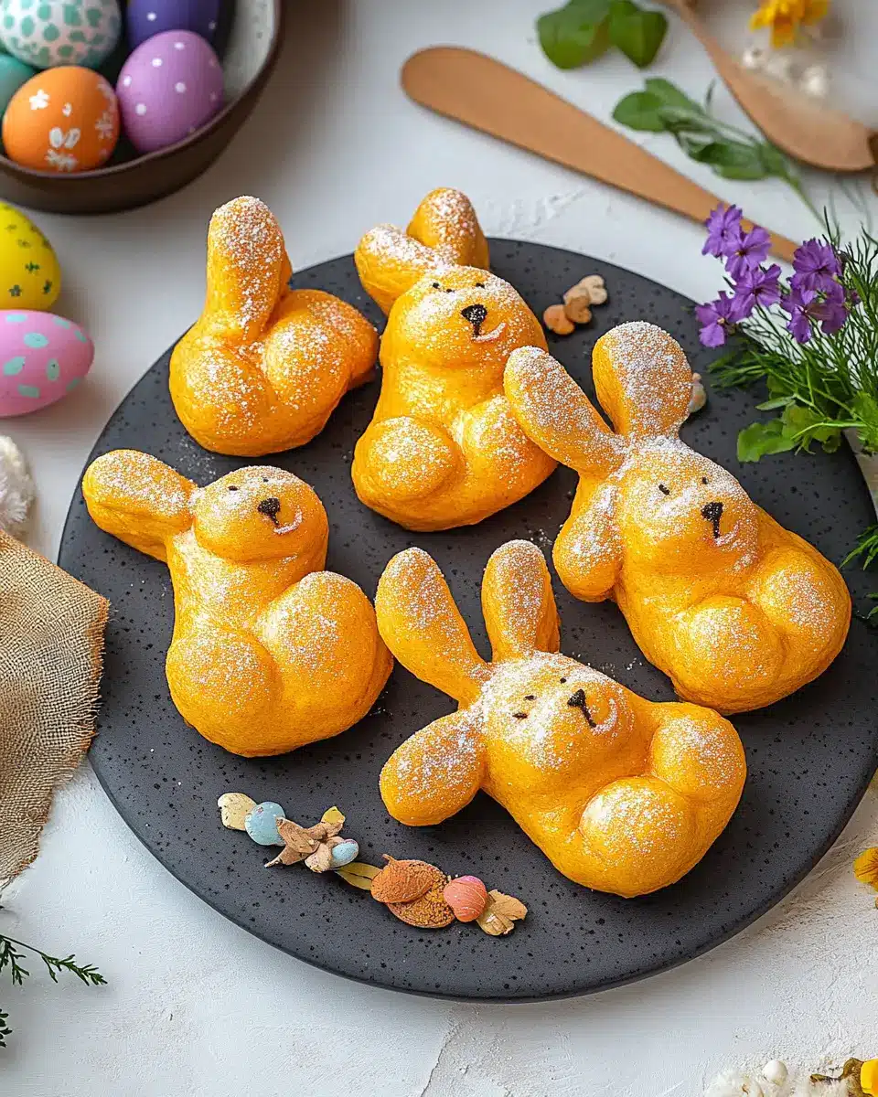 Osterhasen aus Möhren-Hefeteig: Irresistibly Soft Bunny Treats