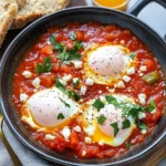 Shakshuka – versunkene Eier in Tomatensauce First Image First Image