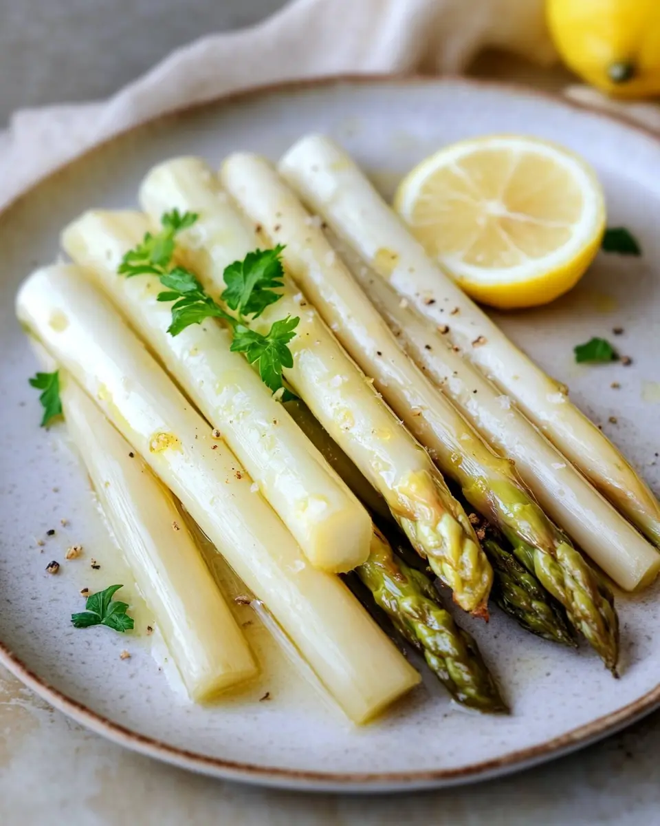 Weißer Spargel Heißluftfritteuse: Aromatisch, Einfach & Schnell