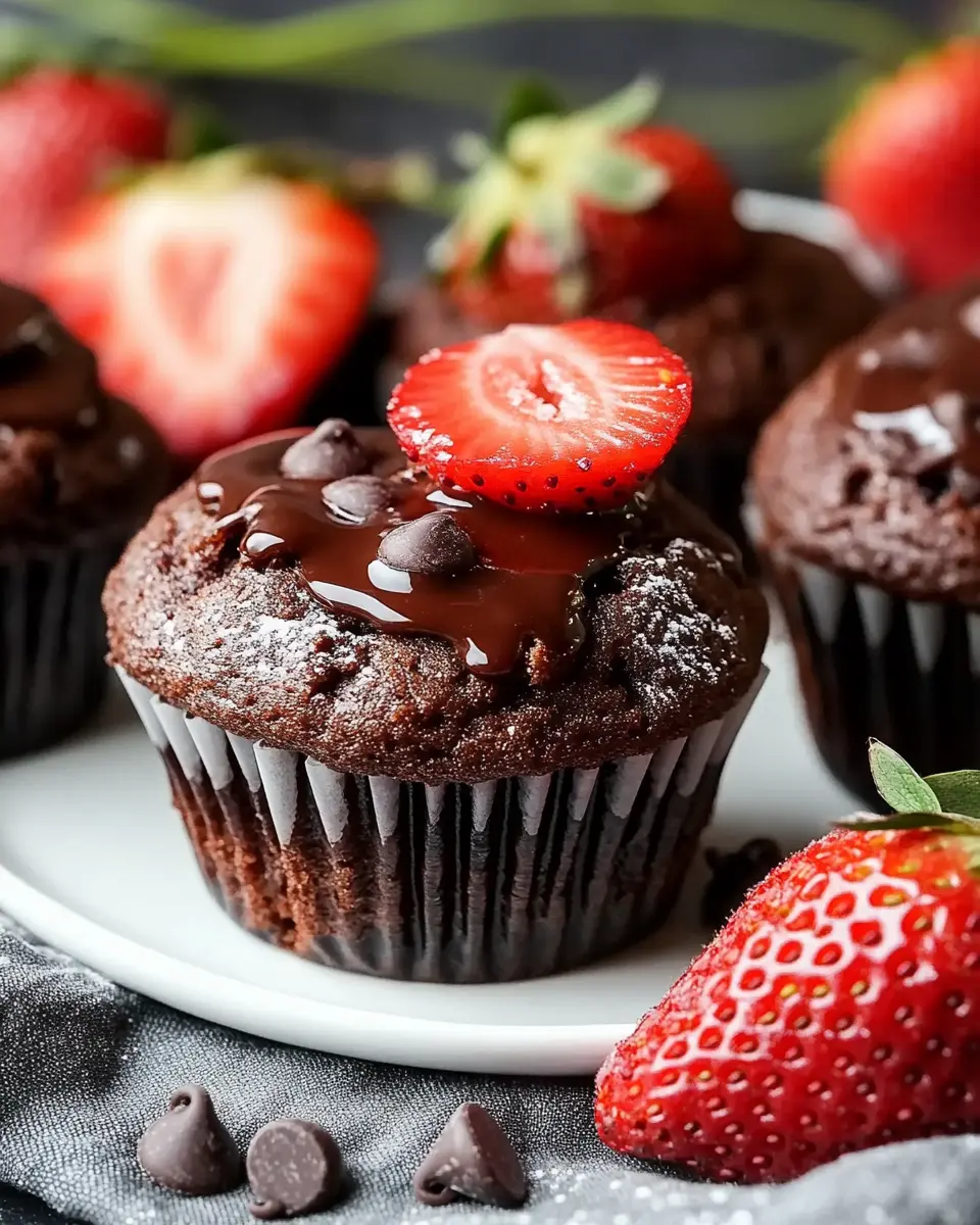 Erdbeer Schoko Muffins – Saftiges Rezept für jeden Anlass First Image